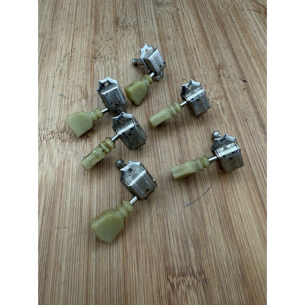 Vtg 1969 -1974 Gibson Deluxe Double Line Double Ring Kluson Tuners‎ D-169400